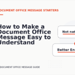 How to Make a Document Office Message Easy to Understand