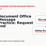 Document Office Message Practice: Request and Reply Examples